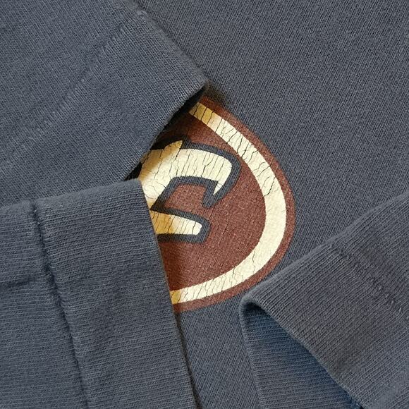 Vintage 90s Hootie And The Blowfish Band Single Stitch T-Shirt Large Blue - Picture 3 of 6